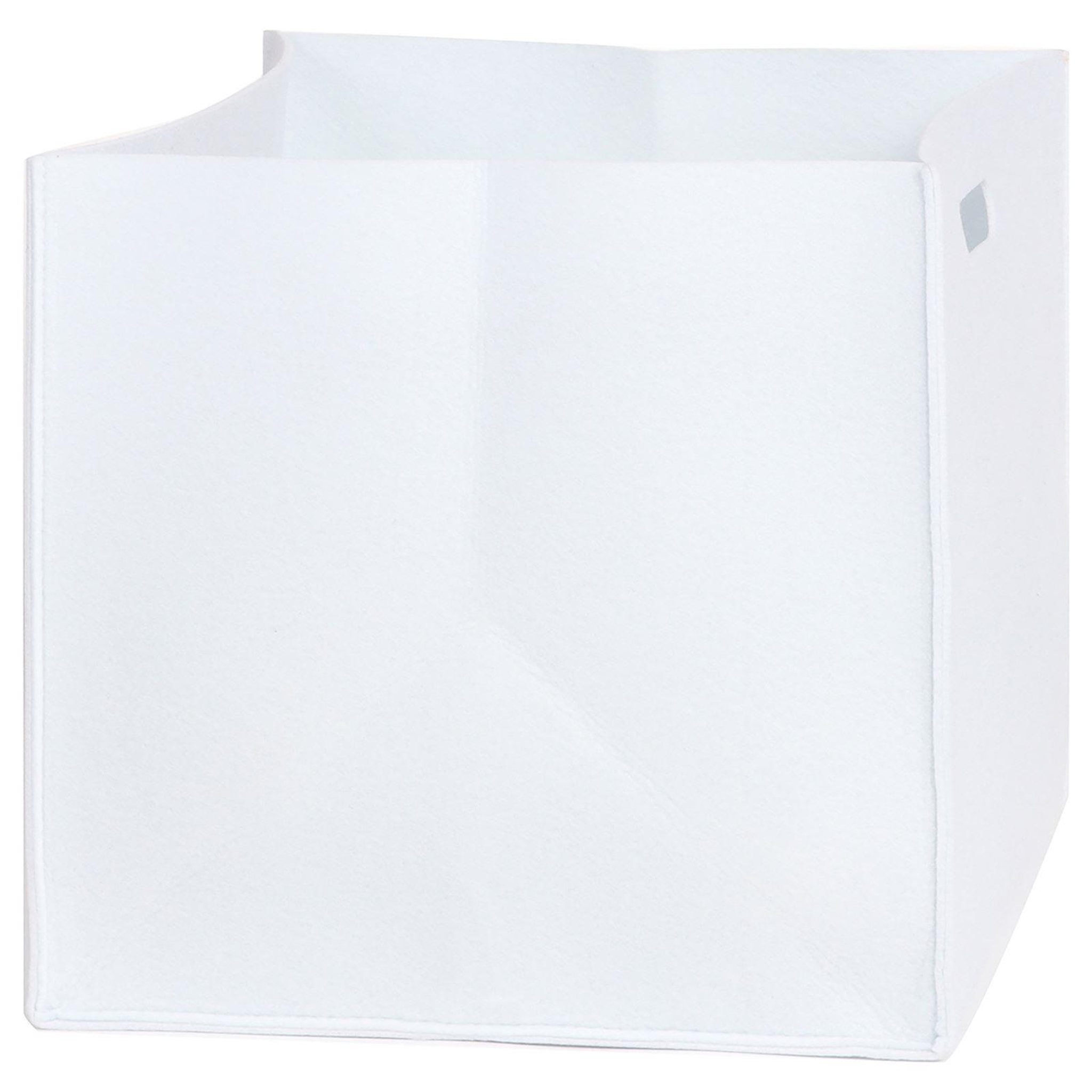 Voir la diapositive 3 : IDIMEX Lot de 2 boîtes de rangement felt, en feutrine