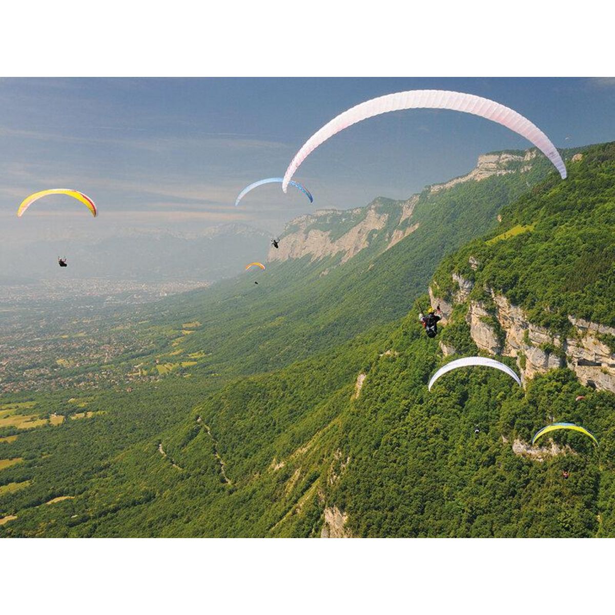 Smartbox Sensations parapente : vol magique de 35 min au-dessus du lac d'Annecy - Coffret Cadeau Sport & Aventure
