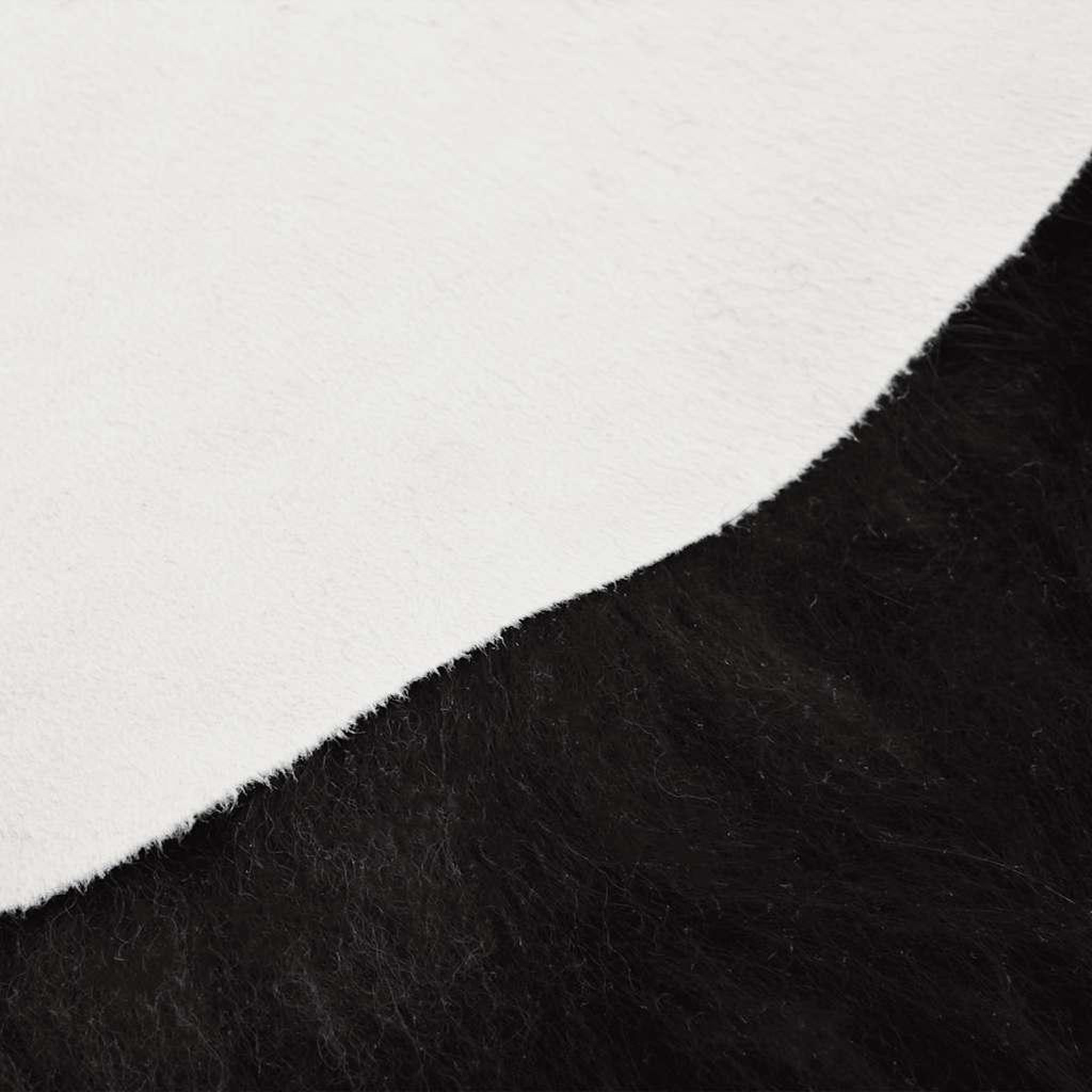 Voir la diapositive 5 : VIDAXL Housse de chaise en peau de mouton islandaise Noir 70x110 cm