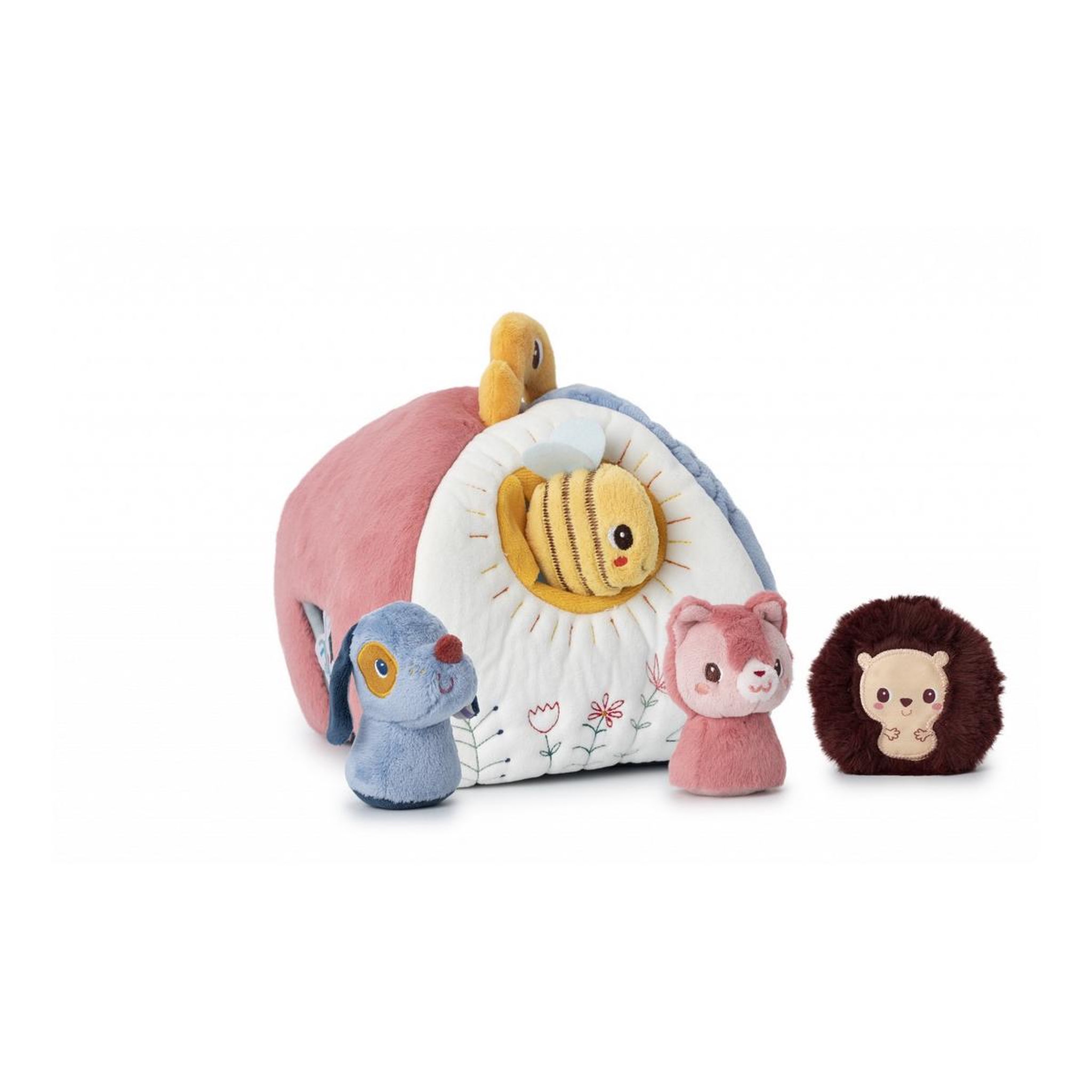 LILLIPUTIENS Maison Jules et 4 hochets caches