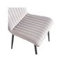 Voir la diapositive 4 : Habitat et Jardin Lot de 2 chaises en velours  Henley  - Gris clair