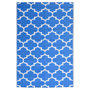 Voir la diapositive 2 : VIDAXL Tapis d'exterieur Bleu 160x230 cm PP
