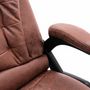 Voir la diapositive 5 : VIDAXL Chaise de bureau de massage marron clair similicuir daim
