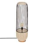 ATMOSPHERA Lampadaire Design  Anea  95cm Noir & Naturel