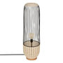 Voir la diapositive 1 : ATMOSPHERA Lampadaire Design  Anea  95cm Noir & Naturel