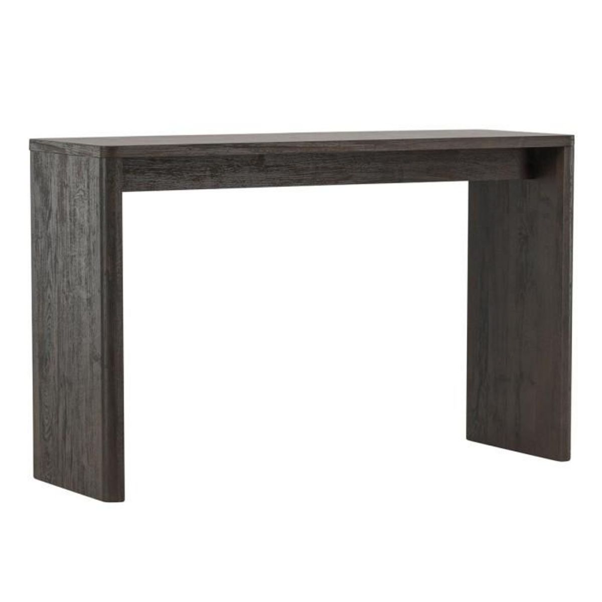 Paris Prix Console Design  Leknes  120cm Marron Foncé