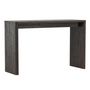 Voir la diapositive 1 : Paris Prix Console Design  Leknes  120cm Marron Foncé