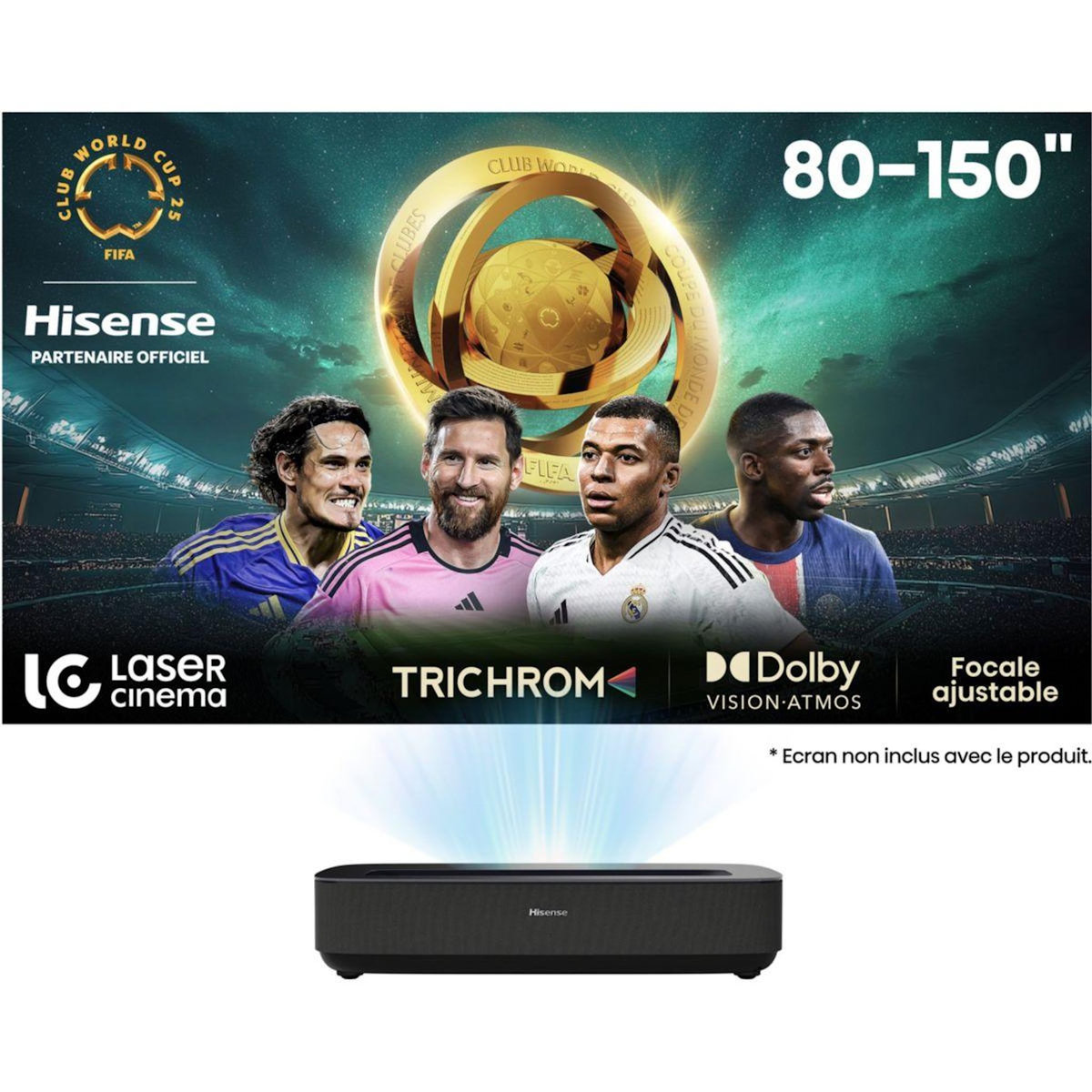 Hisense Vidéoprojecteur home cinéma PL2 2024
