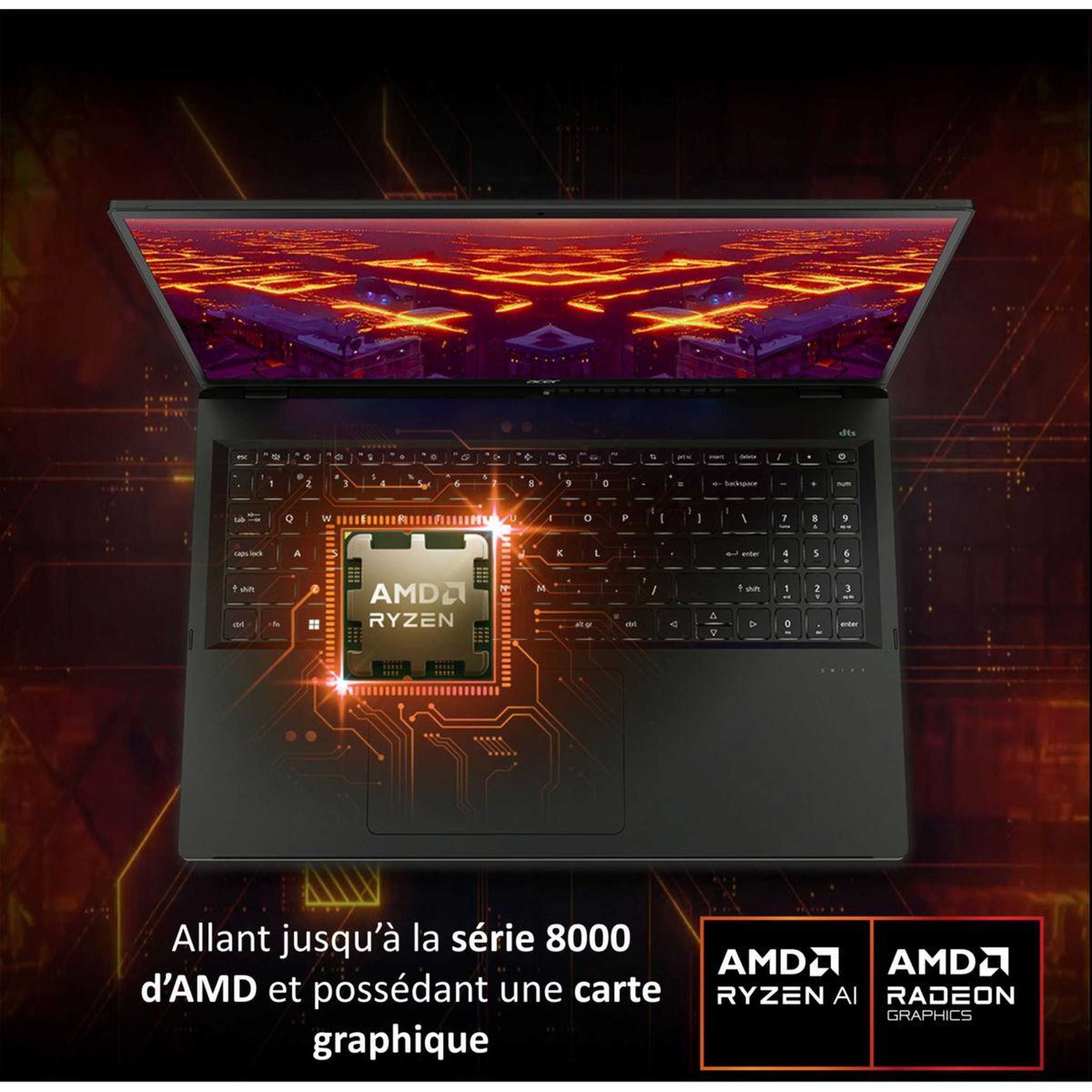 Voir la diapositive 4 : ACER Ordinateur portable Swift GO AI SFG14-63-R03J