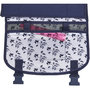 Voir la diapositive 6 : CHIPIE Cartable 38 cm CP/CE1/CE2 bleu motifs feuilles