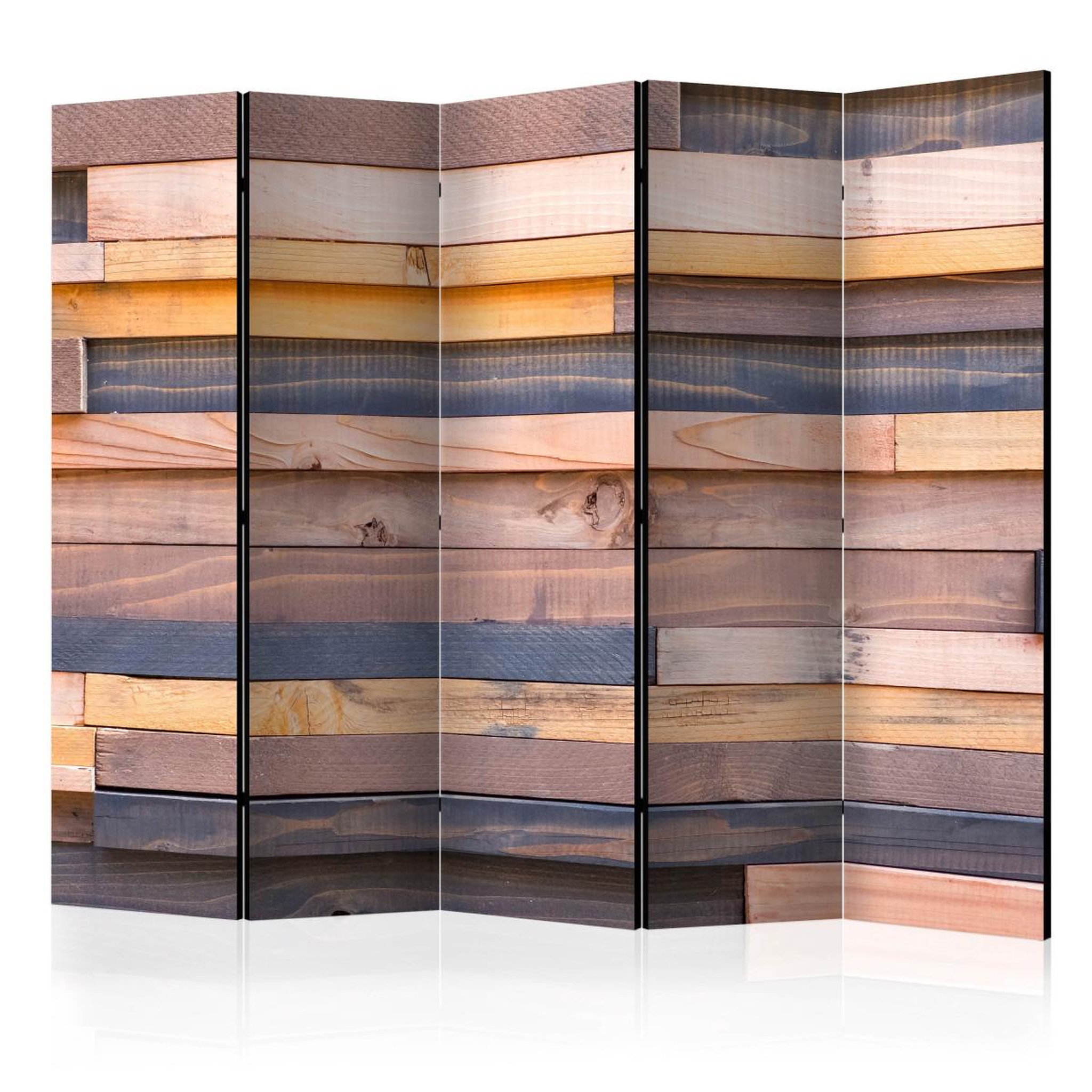 Paris Prix Paravent 5 volets  wooden castle  172x225cm