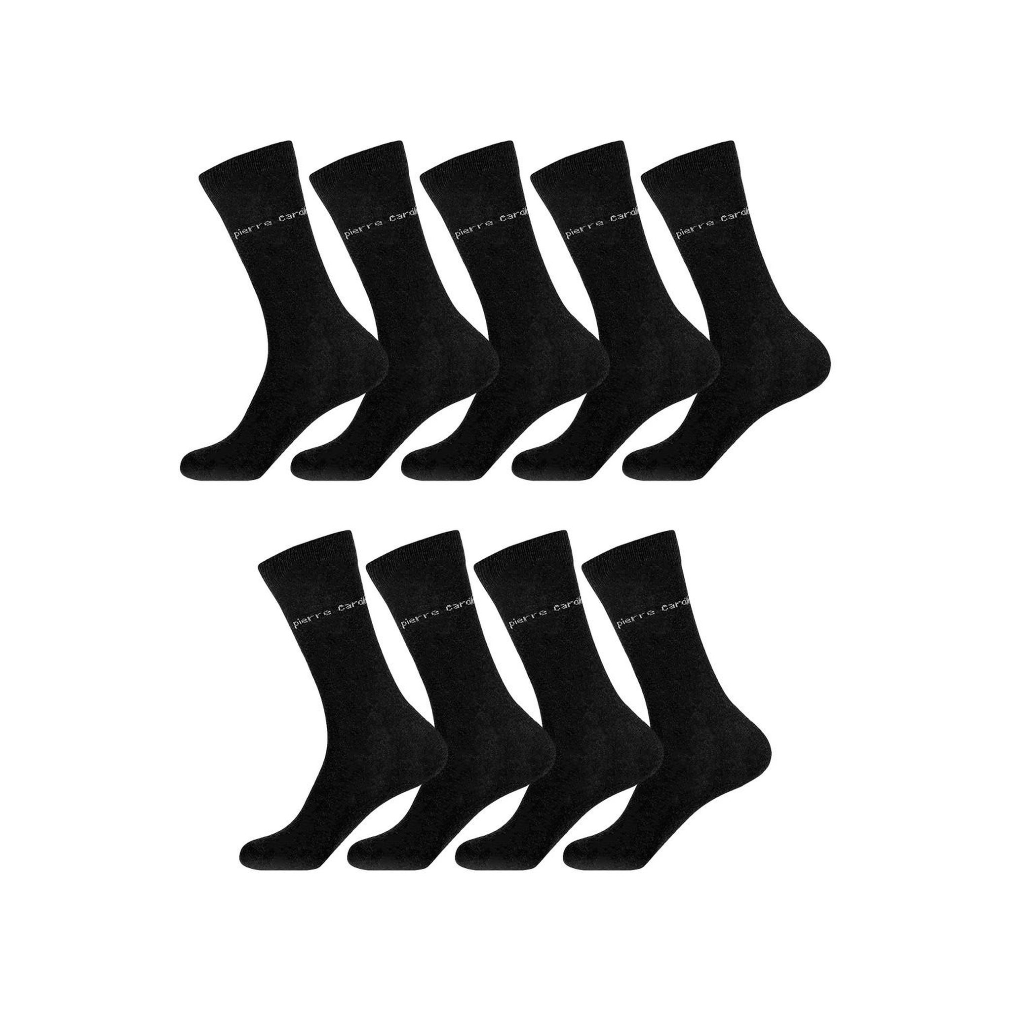 PIERRE CARDIN Lot de 9 paire de chaussettes de ville pierre cardin. Coloris disponibles : Noir