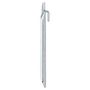 Voir la diapositive 2 : VIDAXL Piquets de tente 24pcs en forme de V 24cm Ø20mm acier galvanise