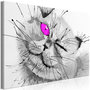 Voir la diapositive 1 : Paris Prix Tableau Imprimé  Happy Look Wide Pink