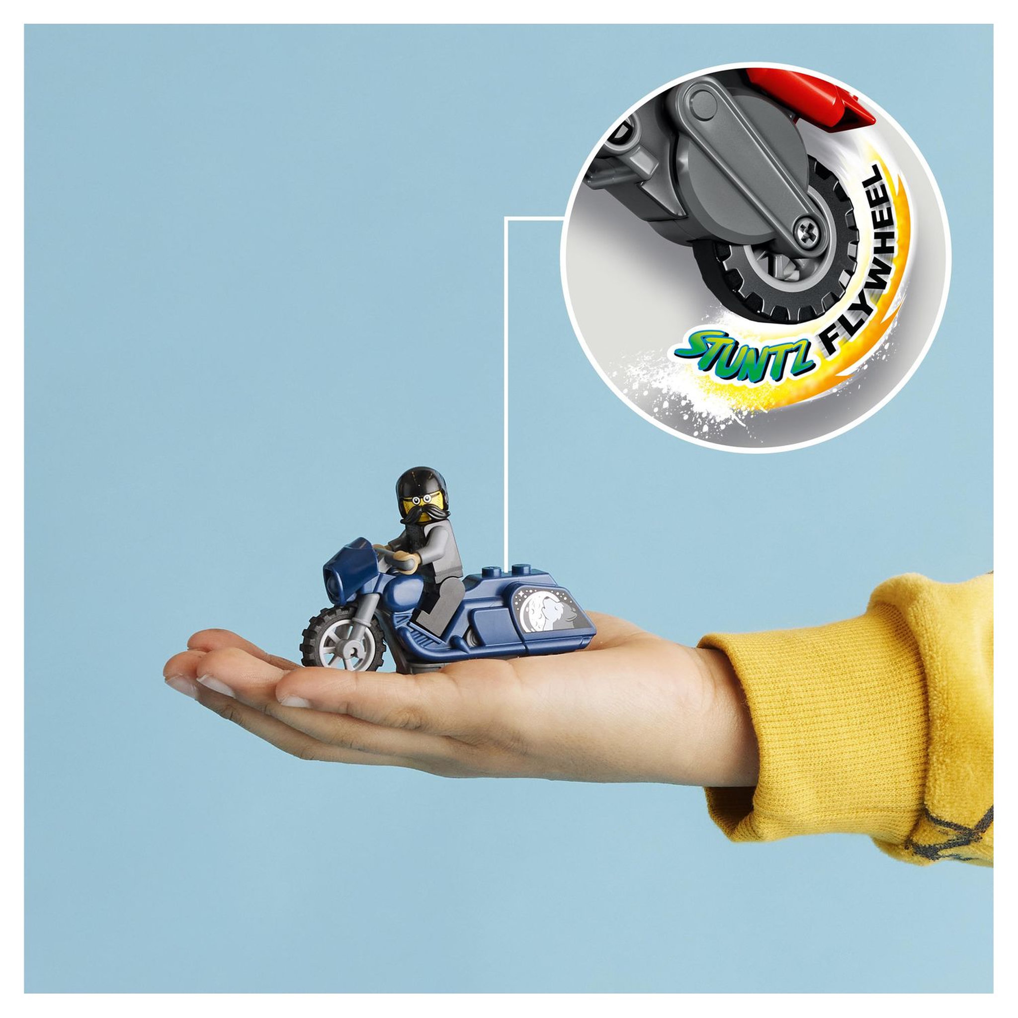 Voir la diapositive 6 : LEGO City 60331 La moto de cascade du biker