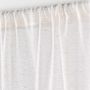Voir la diapositive 2 : Paris Prix Paire de Voilages Passe-Tringle  Norine  70x200cm Naturel