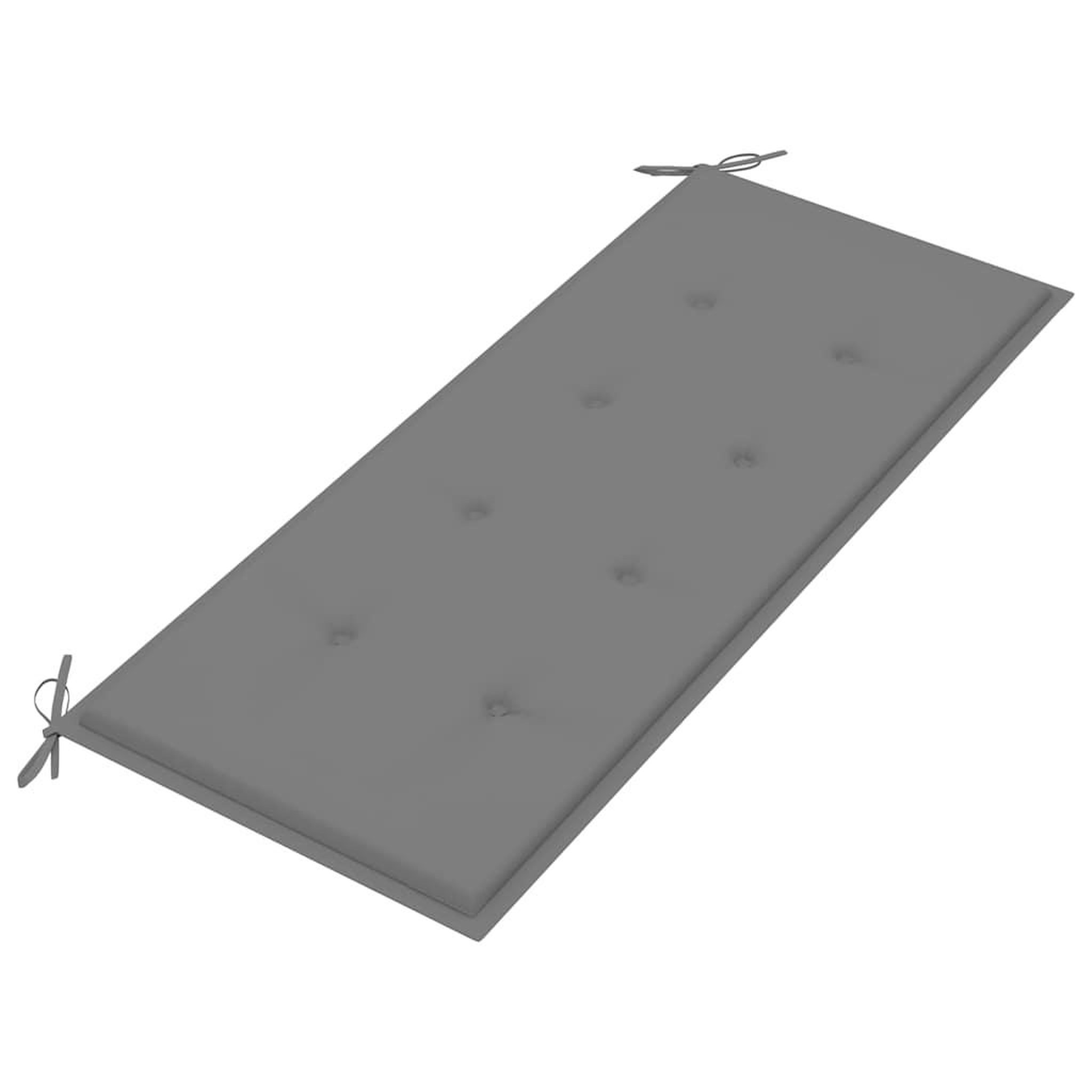 Voir la diapositive 5 : VIDAXL Banc de jardin pliable avec coussin 118 cm Bambou