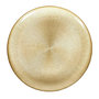Voir la diapositive 4 : The Home Deco Factory Lot de 12 assiettes plates en verre MIRAGE - Diam 27 cm - Or
