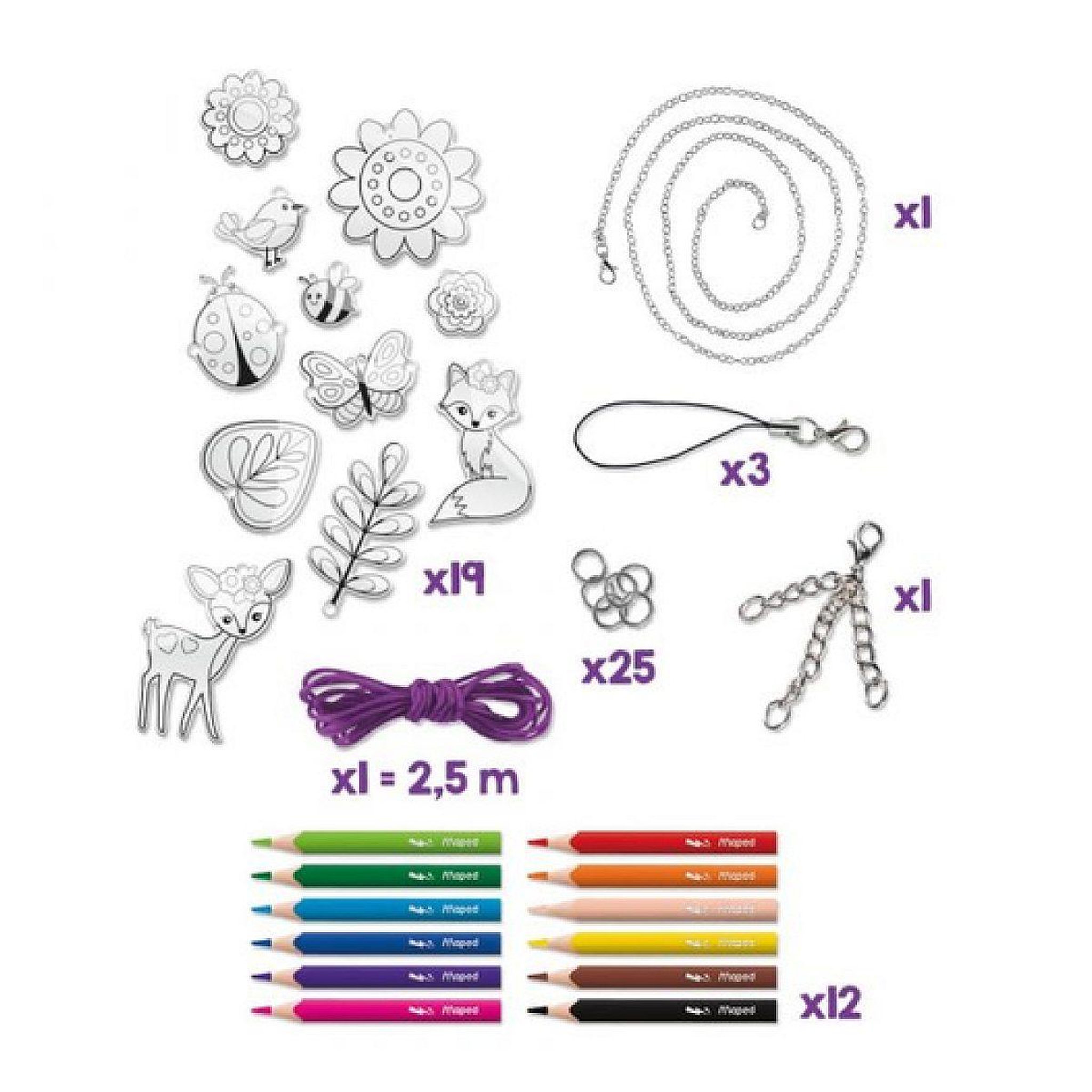 Voir la diapositive 3 : MAPED Imagin style - plastique fou