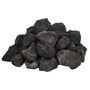 Voir la diapositive 3 : VIDAXL Roches volcaniques 10 kg noir 3 5 cm
