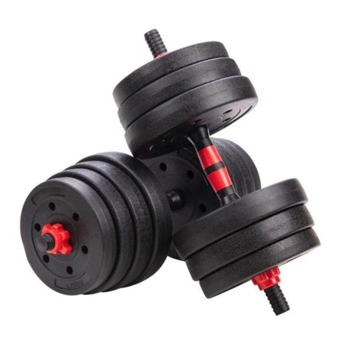 Paris Prix Haltéres Modulables 2 en 1  Extension  60cm Noir