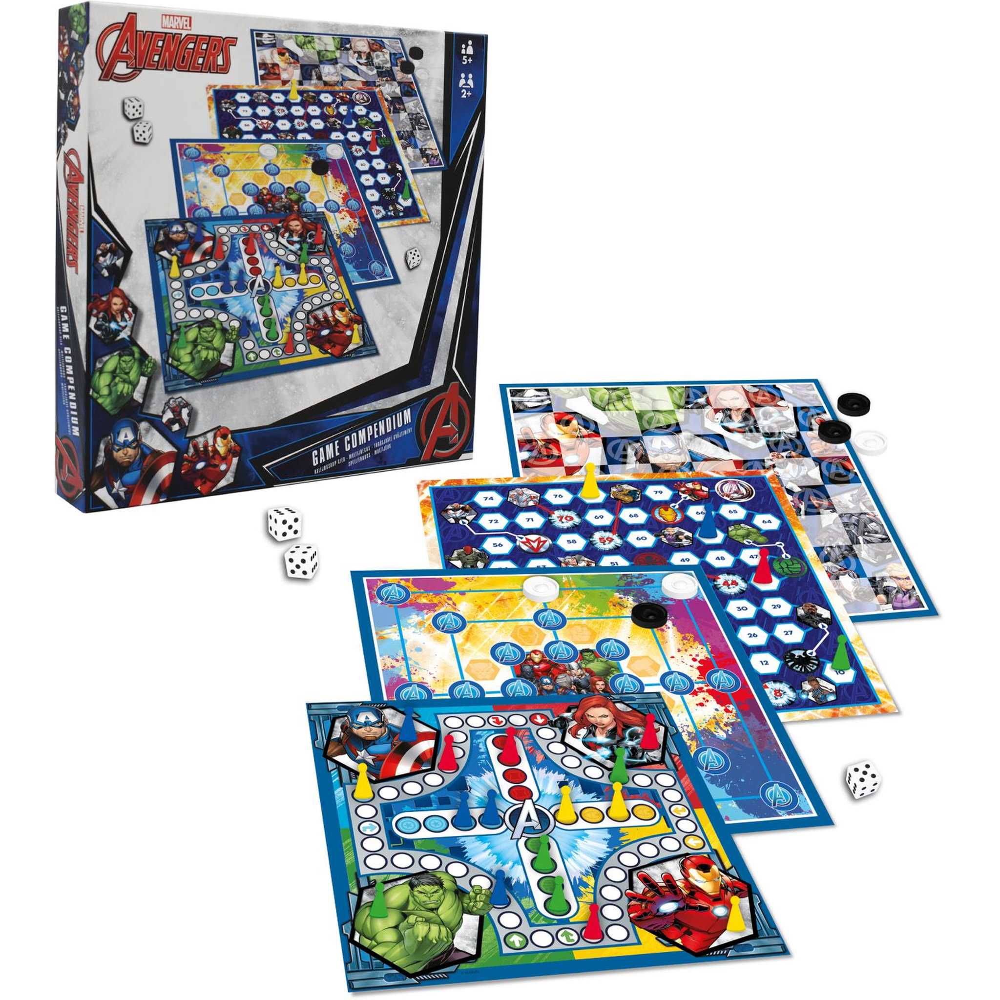 Voir la diapositive 5 : CARTAMUNDI Multijeux Avengers