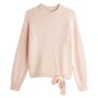 Voir la diapositive 3 : INEXTENSO Pull noué col montant rose femme