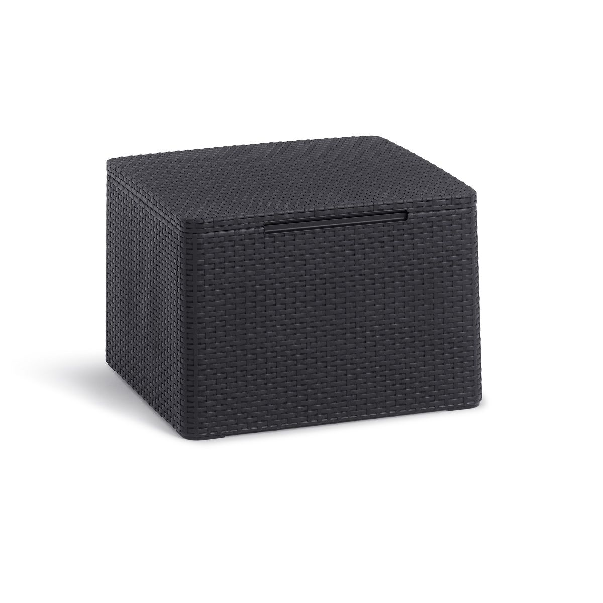 ALLIBERT by KETER Salon bas de jardin 5 personnes gris graphite ELODY