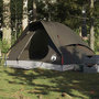 Voir la diapositive 1 : VIDAXL Tente de camping a dome 2 personne marron impermeable