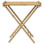 Voir la diapositive 5 : VIDAXL Table a plateau pliante 70,5x42,5x80 cm bambou