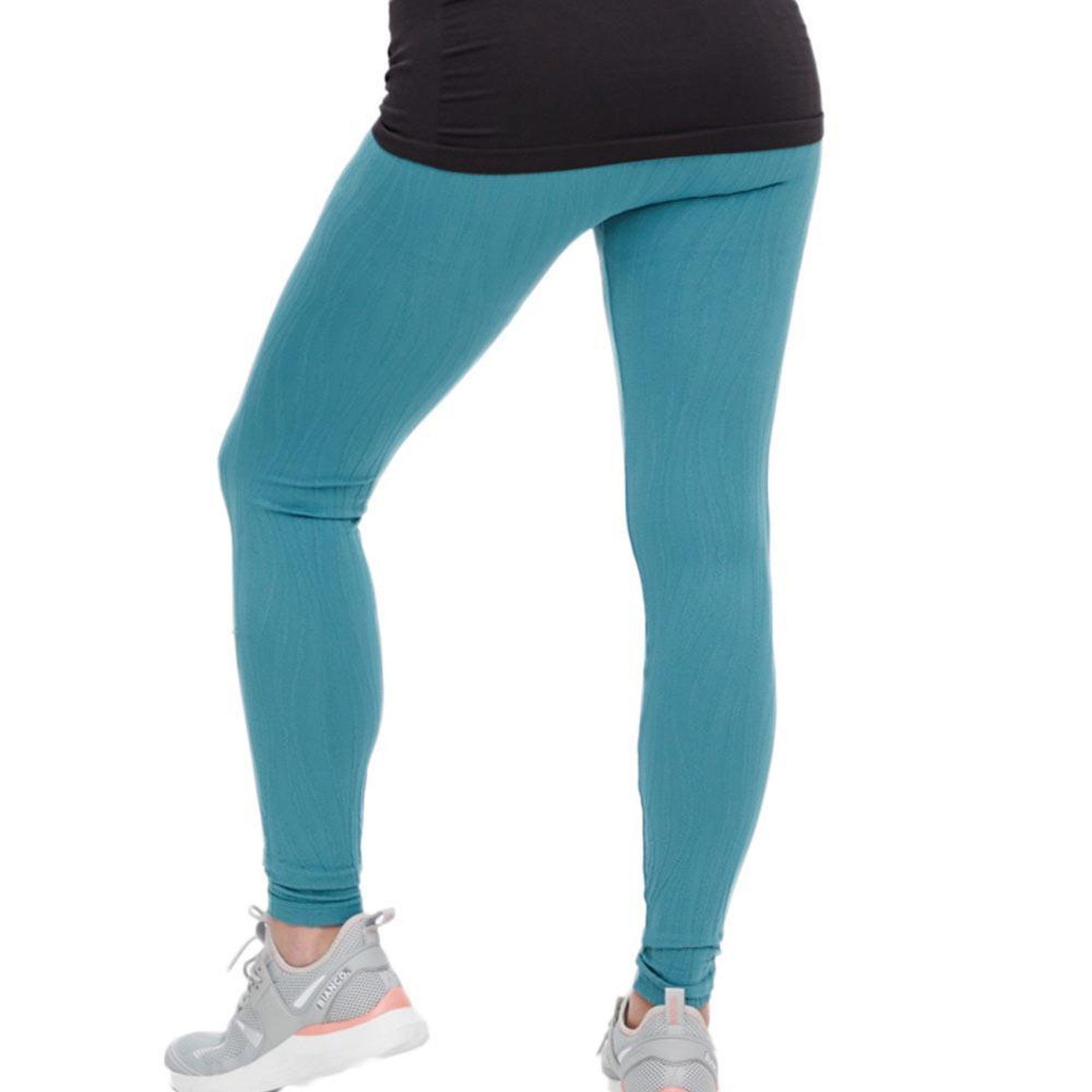 Voir la diapositive 2 : MAMALICIOUS Legging de Grossesse Bleu Femme Mamalicious 20016583