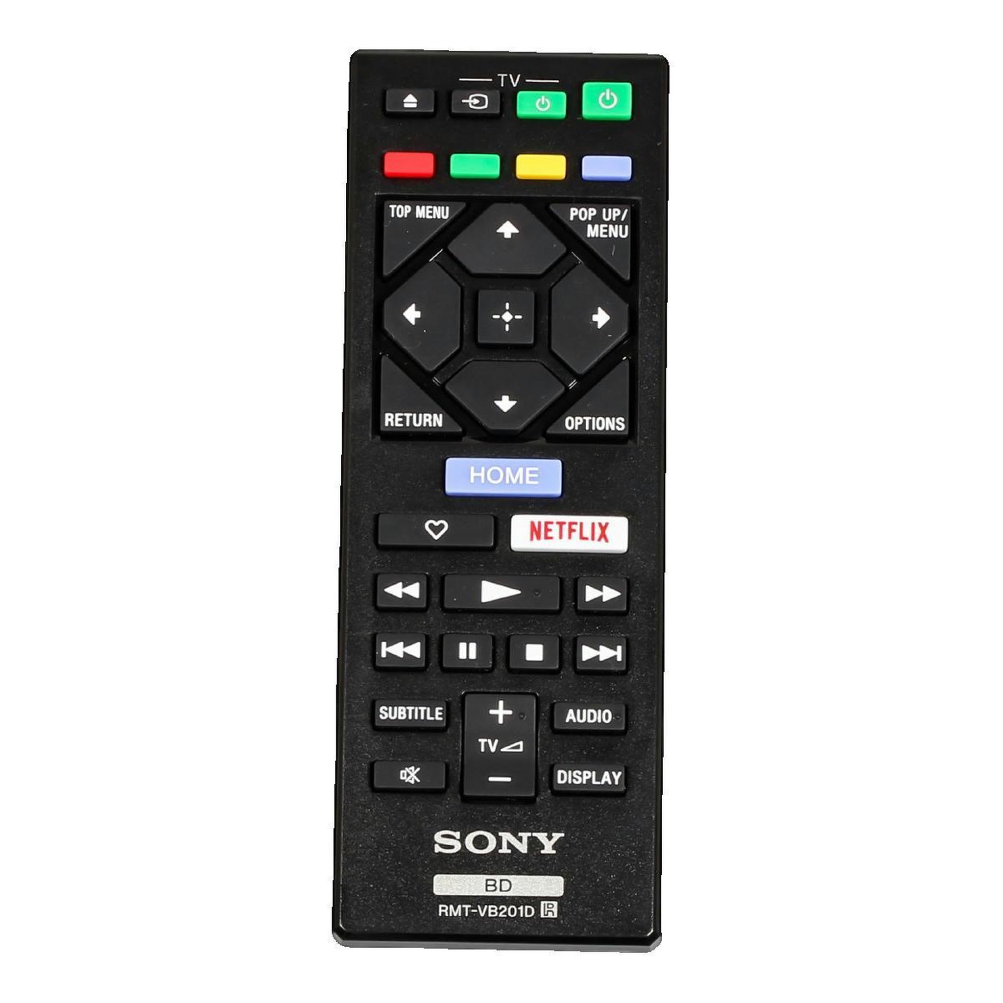 Voir la diapositive 2 : SONY Télécommande Sony Remote Commander RMT-VB201D
