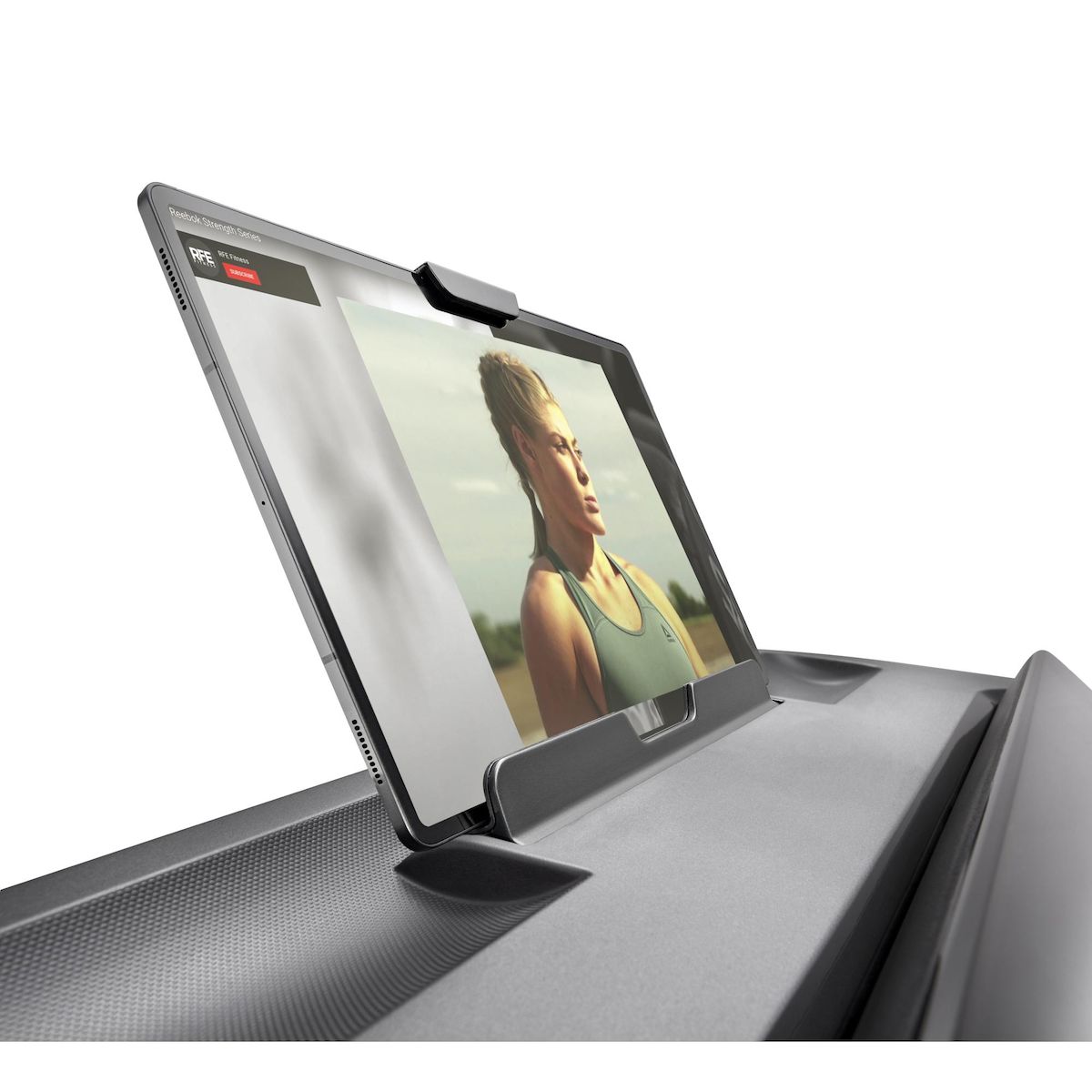 Reebok Tapis de Course motorisé - Reebok - Modèle FR20z Floatride - Maison/Appartement - LED - Vitesse 1 à 18 km/h - Vert