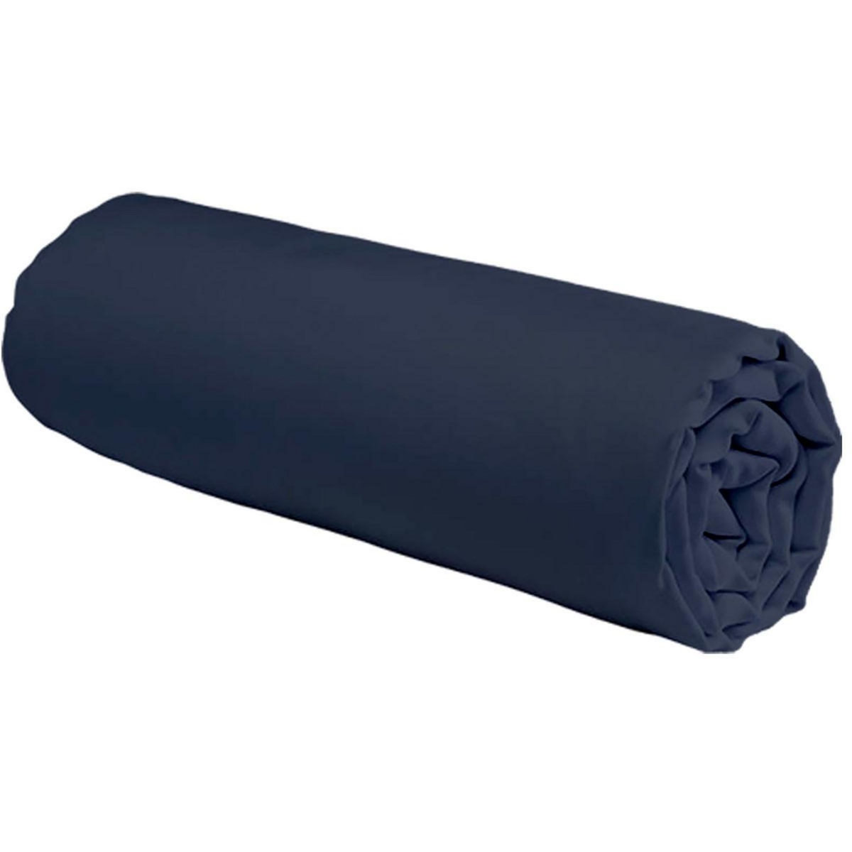 FUTURE HOME Drap housse uni en coton 57 fils