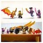 Voir la diapositive 6 : LEGO NINJAGO 71769 Le Bolide Dragon de Cole, Jouet de Voiture et Figurines pour Enfants