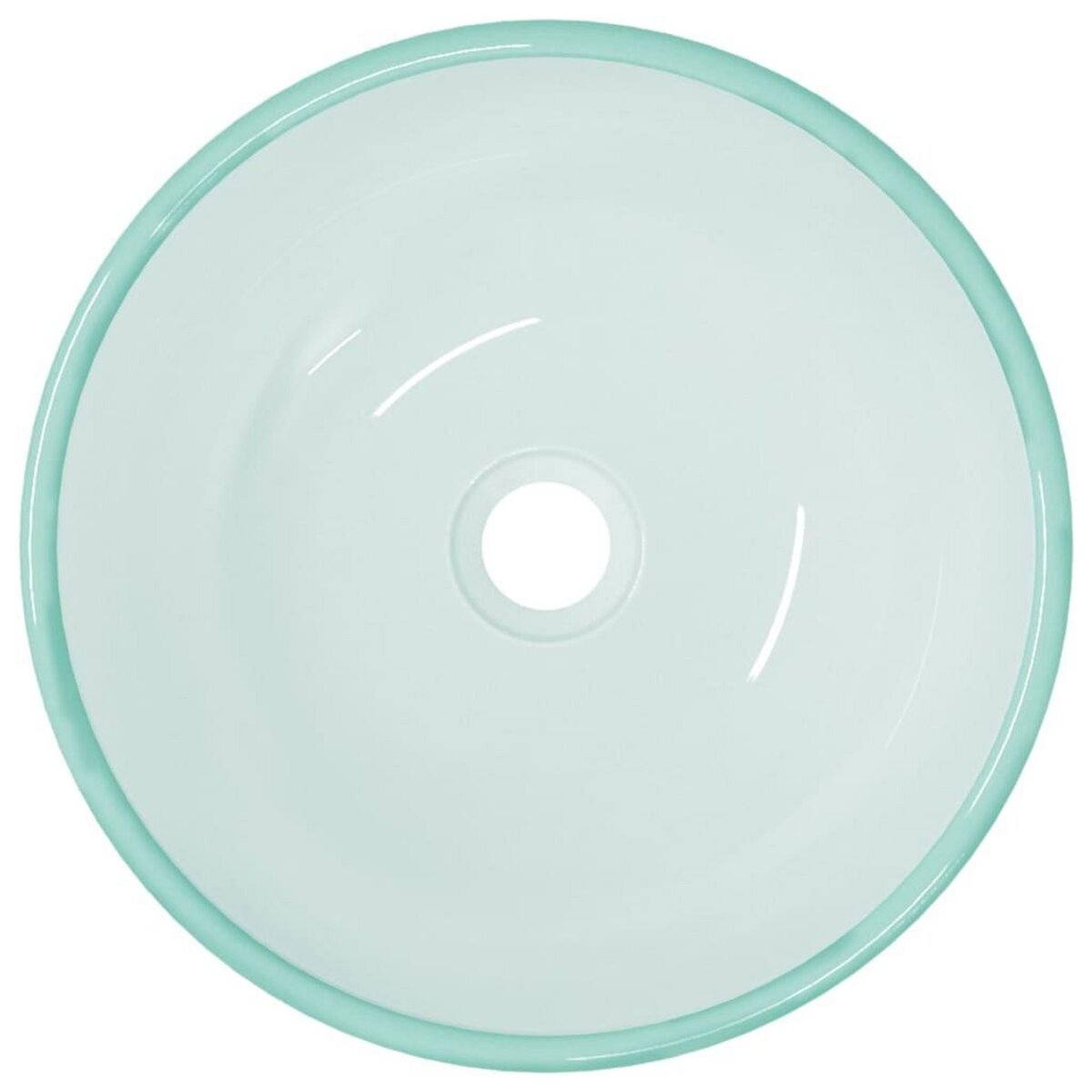 VIDAXL Lavabo Verre trempe 35x12 cm Depoli