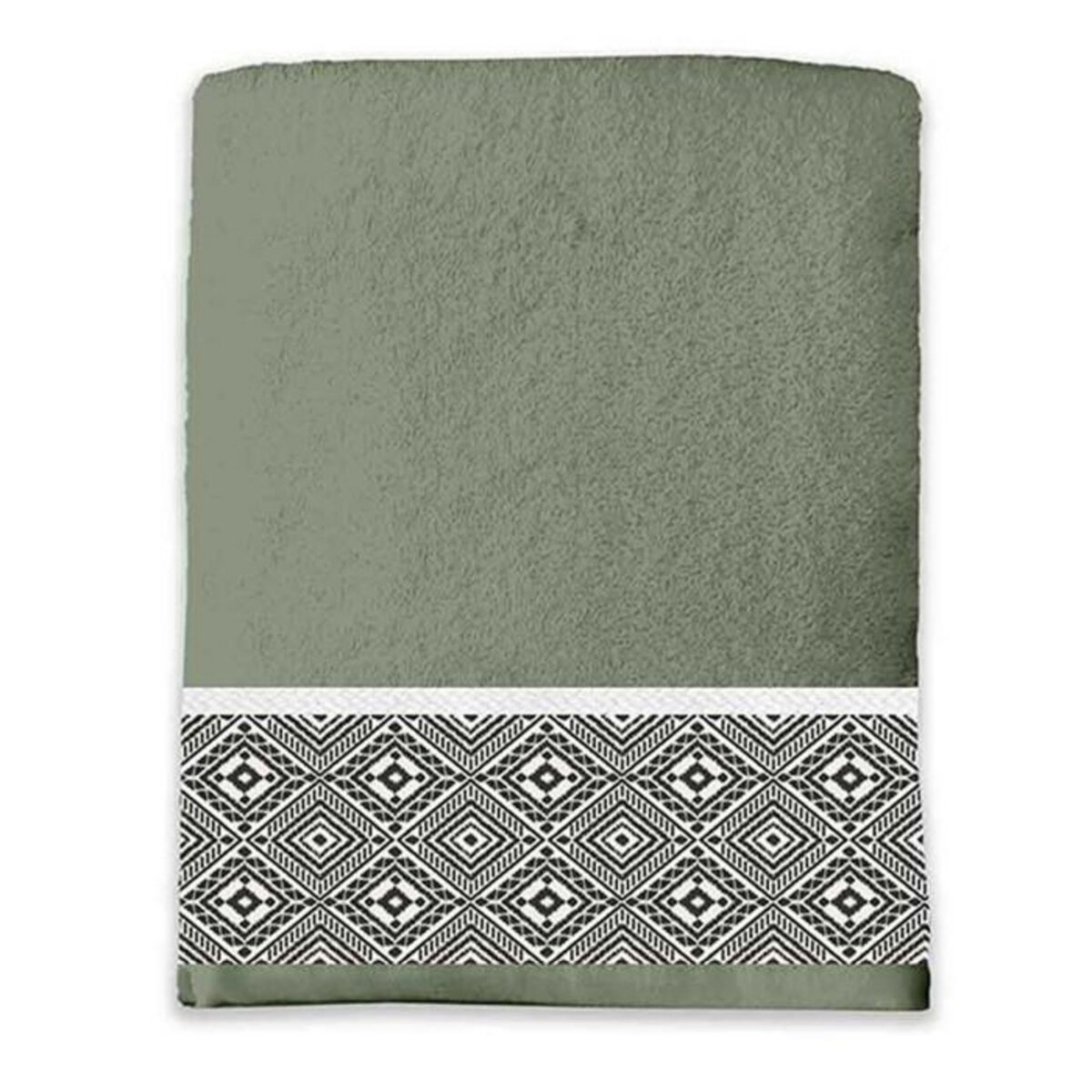 Paris Prix Drap de Douche  Esteban  70x130cm Kaki