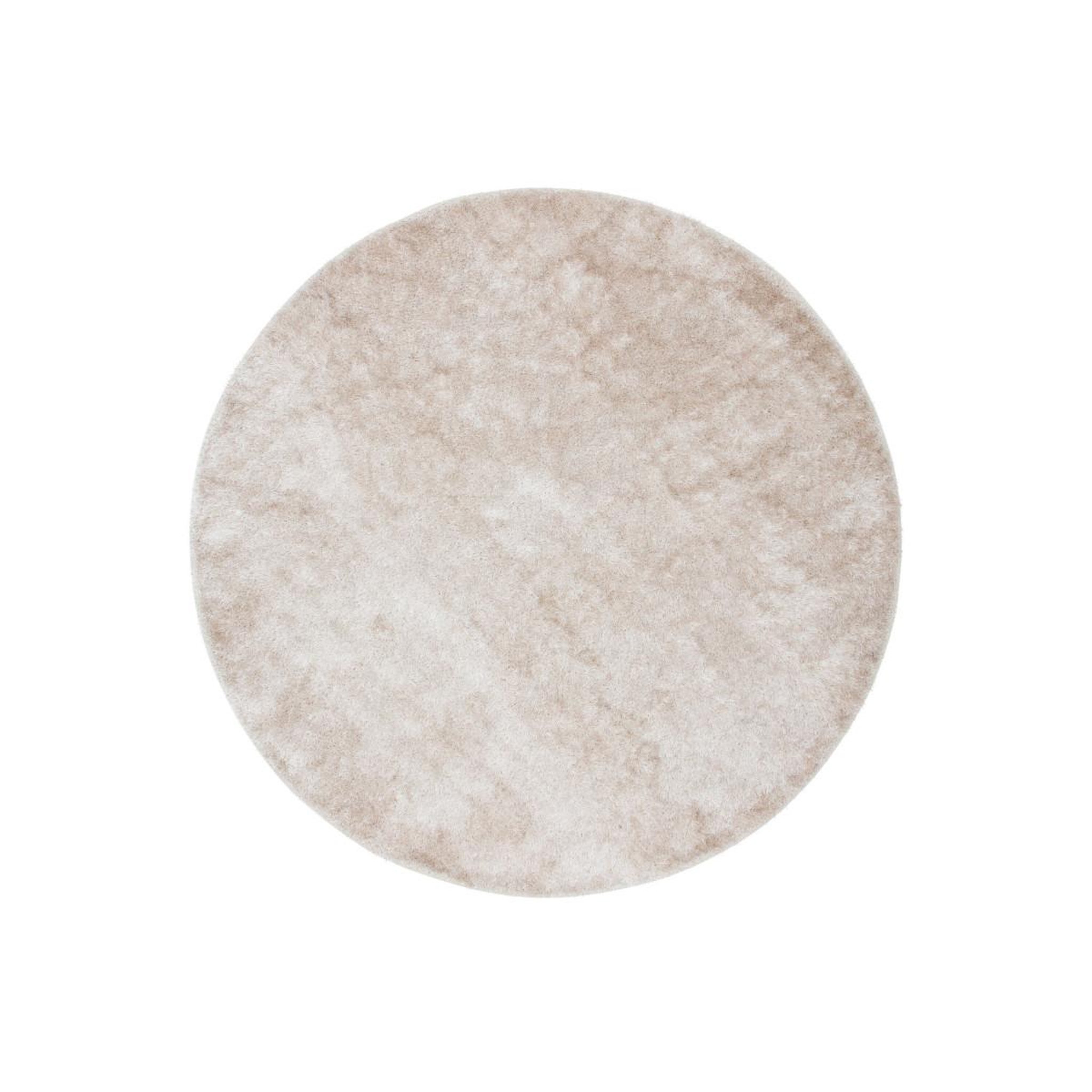 Voir la diapositive 2 : Paris Prix Tapis Rond  Mattis  200cm Beige