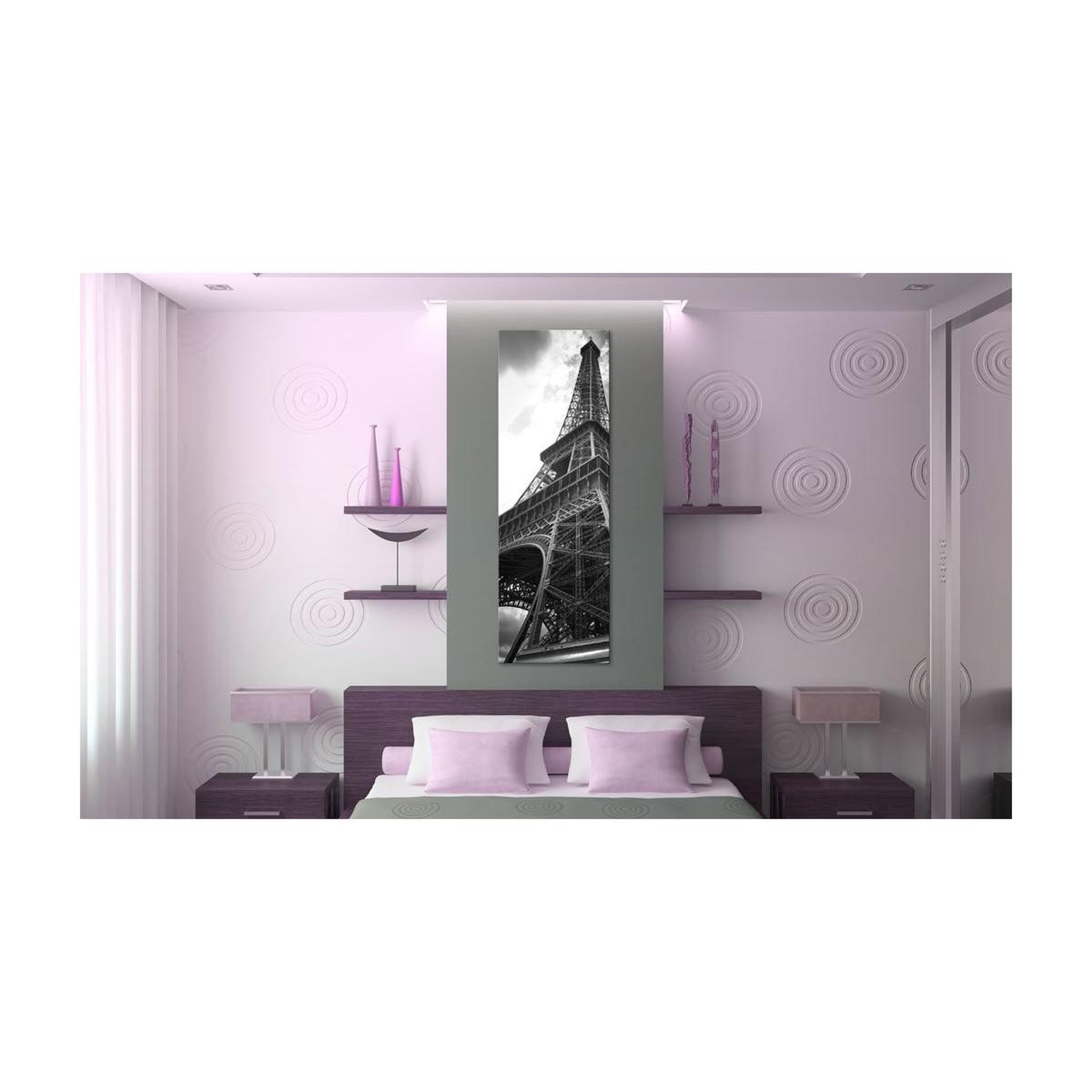 Voir la diapositive 2 : Paris Prix Tableau imprimé  oneiric paris black & white
