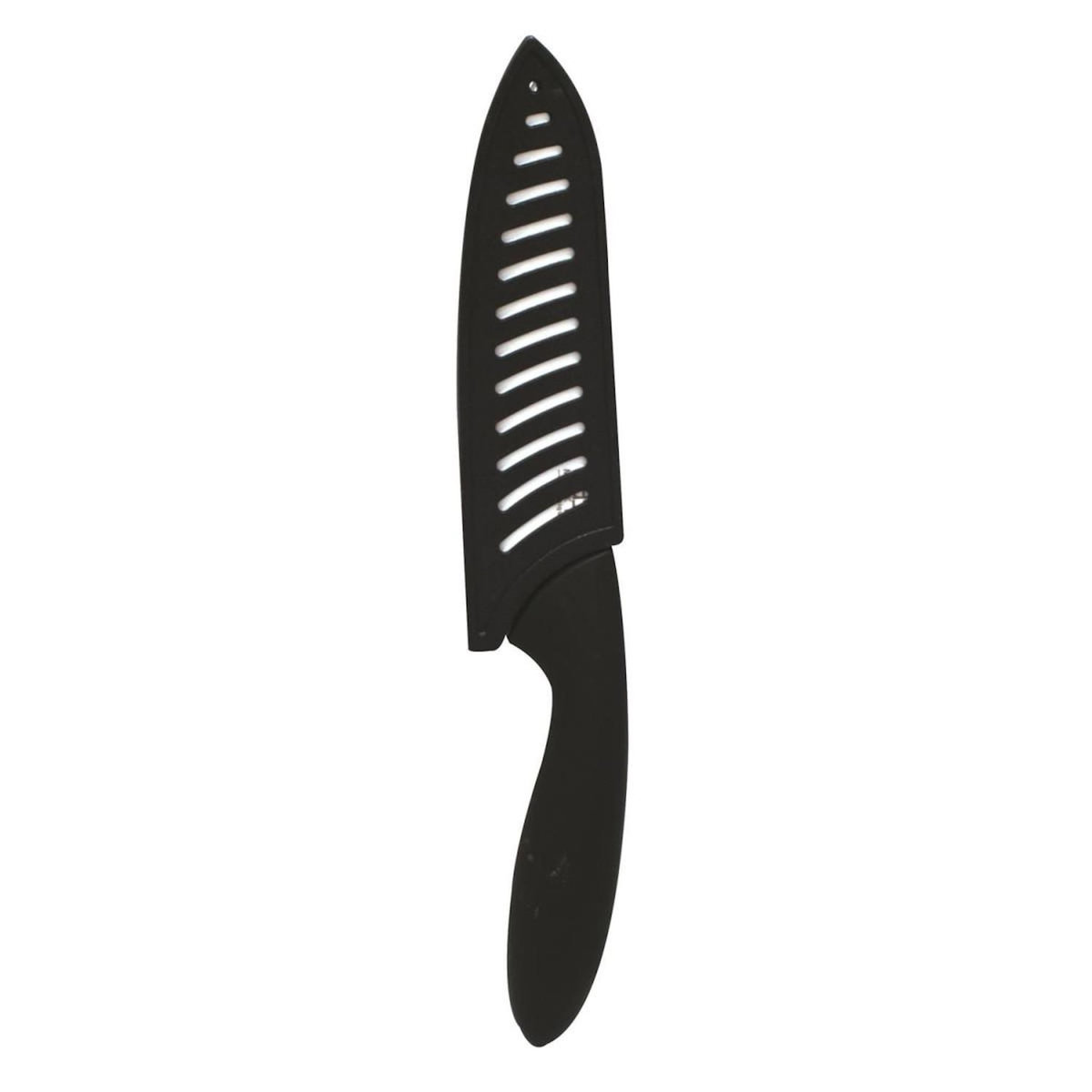 Paris Prix Couteau en Céramique  Manche Soft  23cm Noir