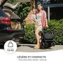 Voir la diapositive 4 : KINDERKRAFT Poussette apino pratique et confortable