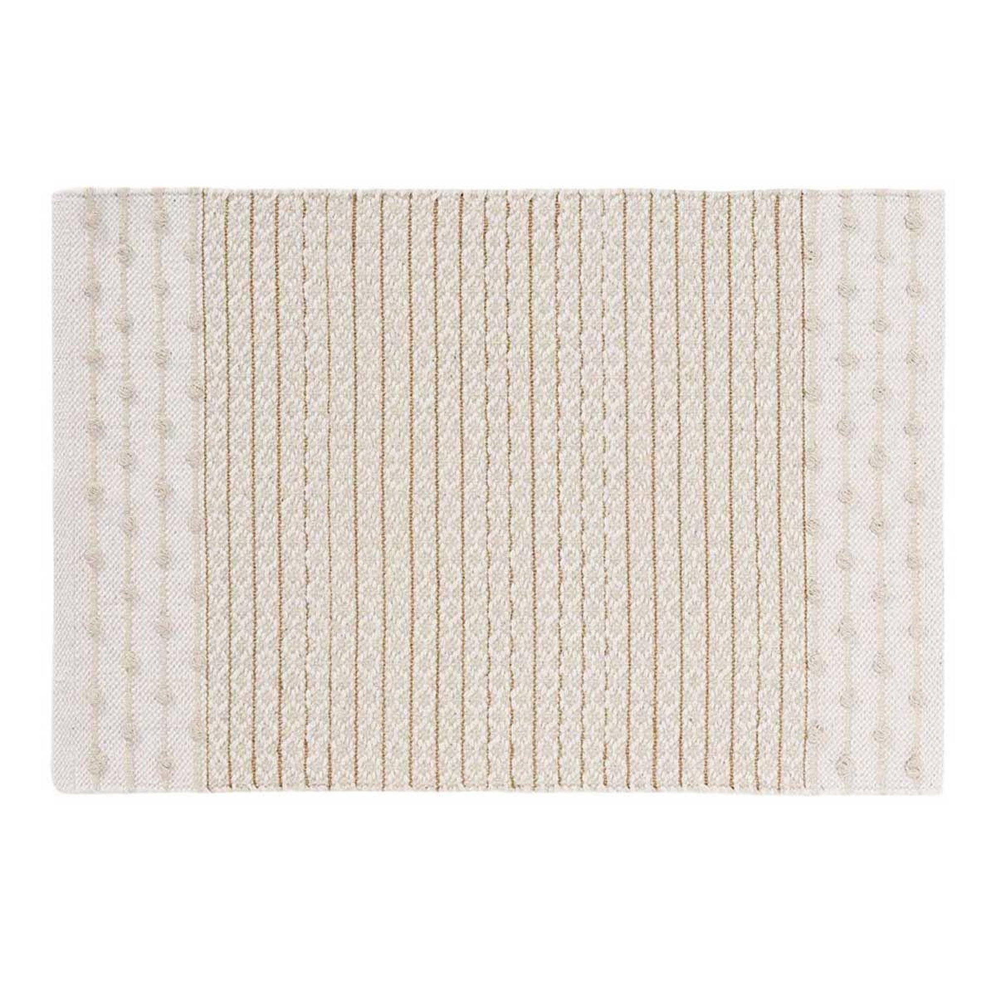 Voir la diapositive 1 : Douceur d'Intérieur Tapis déco fantaisie  artemis  60x90cm naturel