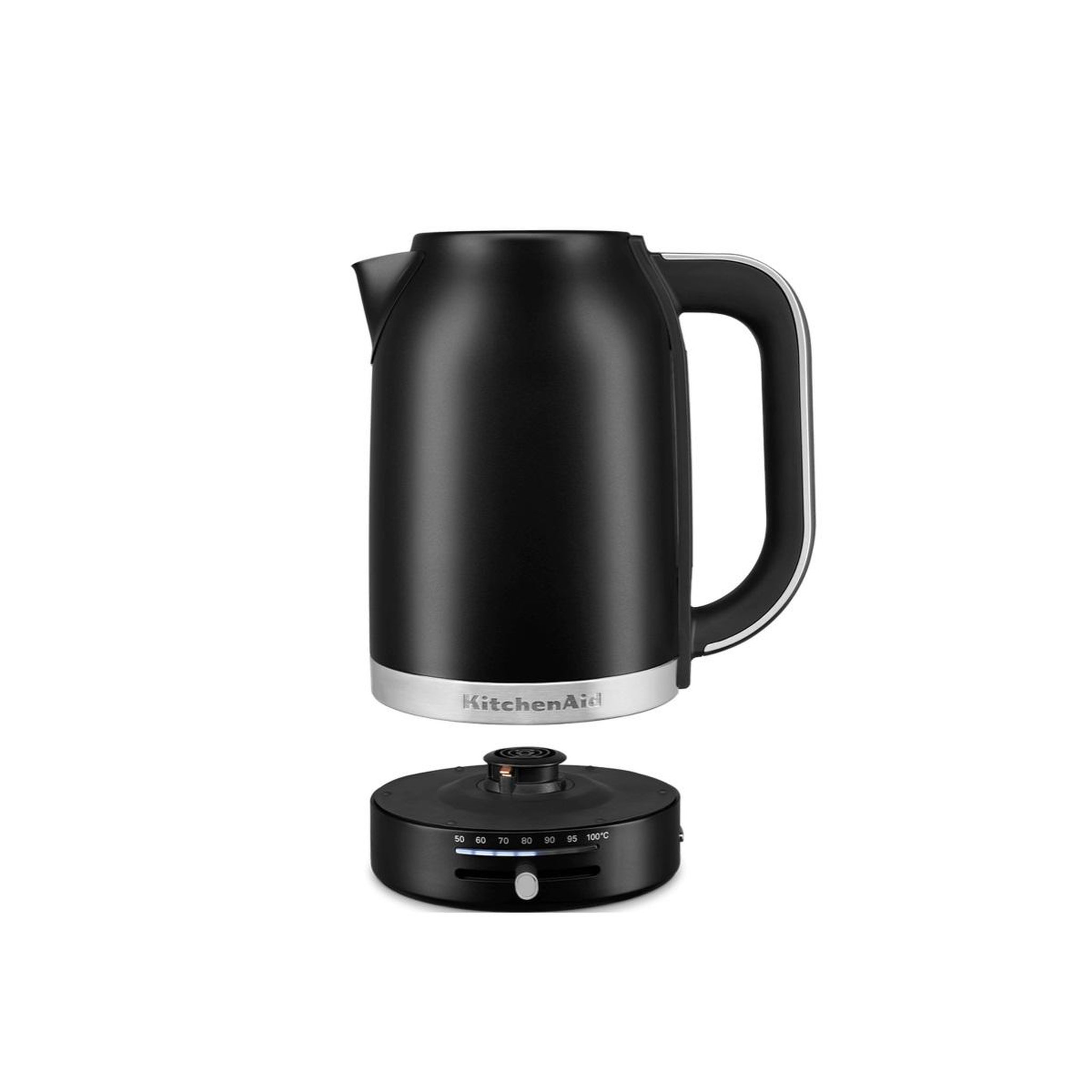 Voir la diapositive 3 : KitchenAid Bouilloire électrique 1.7l noir - 5kek1701ebm/1