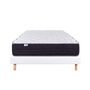 Voir la diapositive 1 : LUXURY LITERIE LUXURY LITERIE - Ensemble matelas + sommier - SERENITE - 140 x 190 cm - Tapissier - Ferme - Face été/hiver