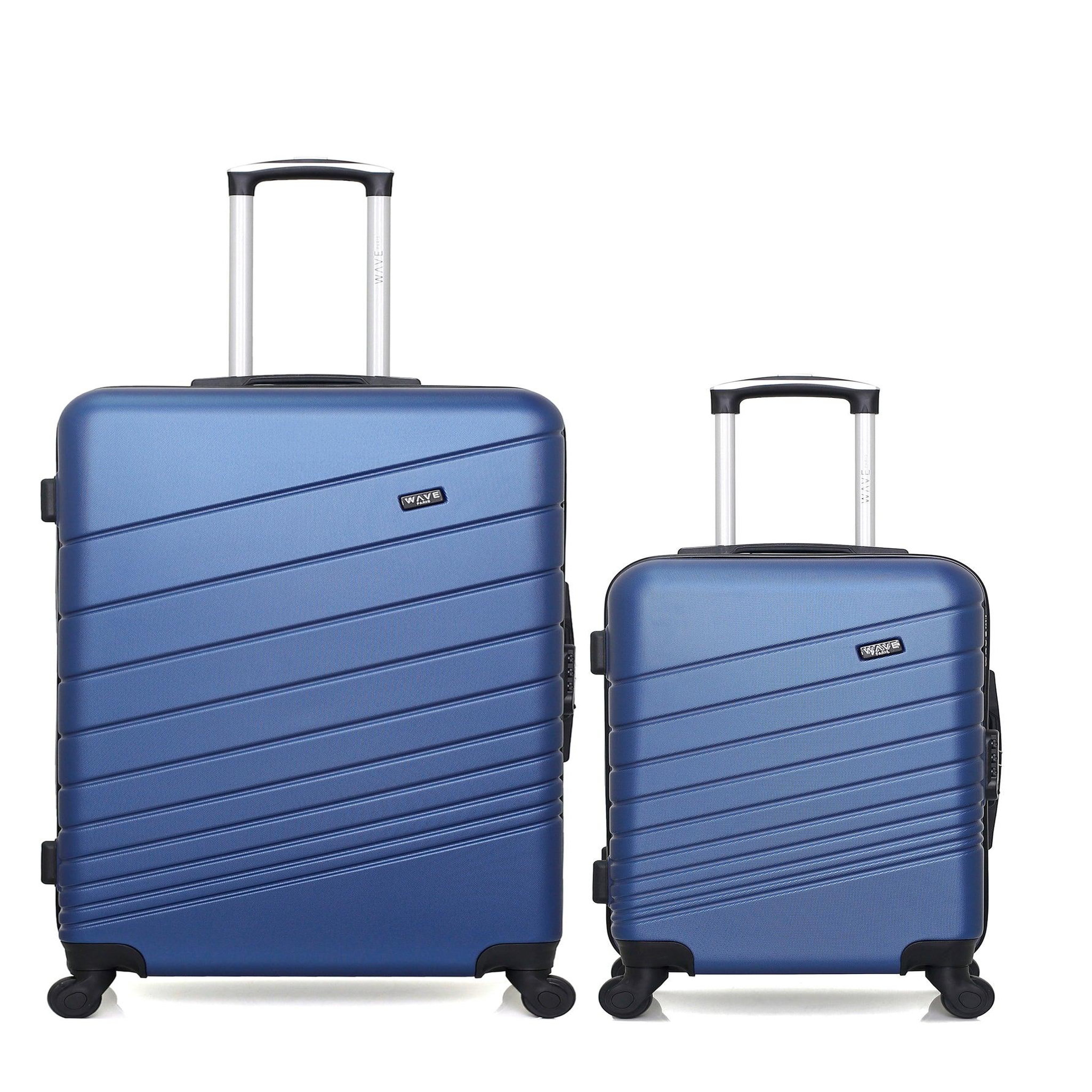 WAVE PARIS Lot de 2 - valises grand format et cabine tigre