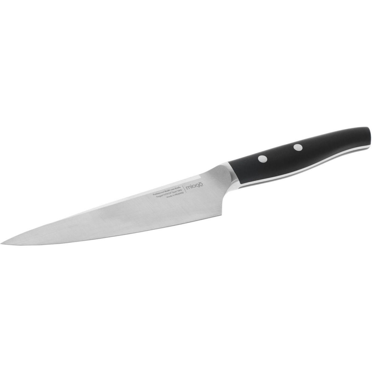 MIOGO Couteau chef Multi-usage 15 cm Professionnel forgé