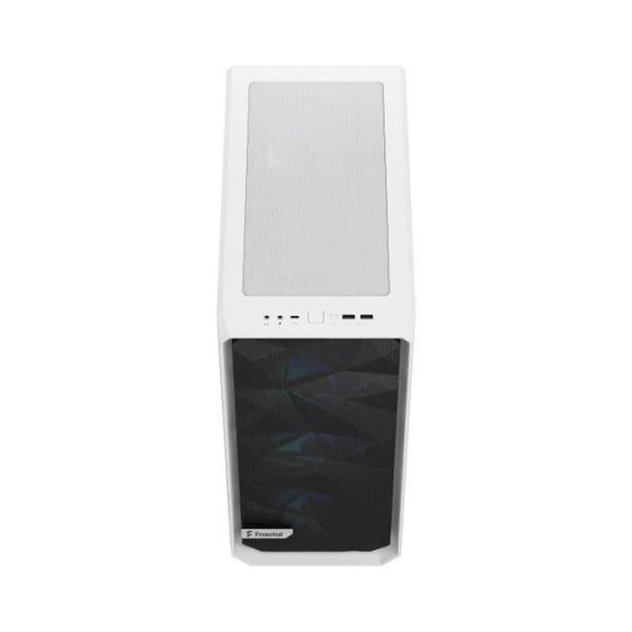 Voir la diapositive 3 : Fractal Design Boîtier PC FRACTAL DESIGN Meshify 2 Compact RGB White TG Clear Tint ATX