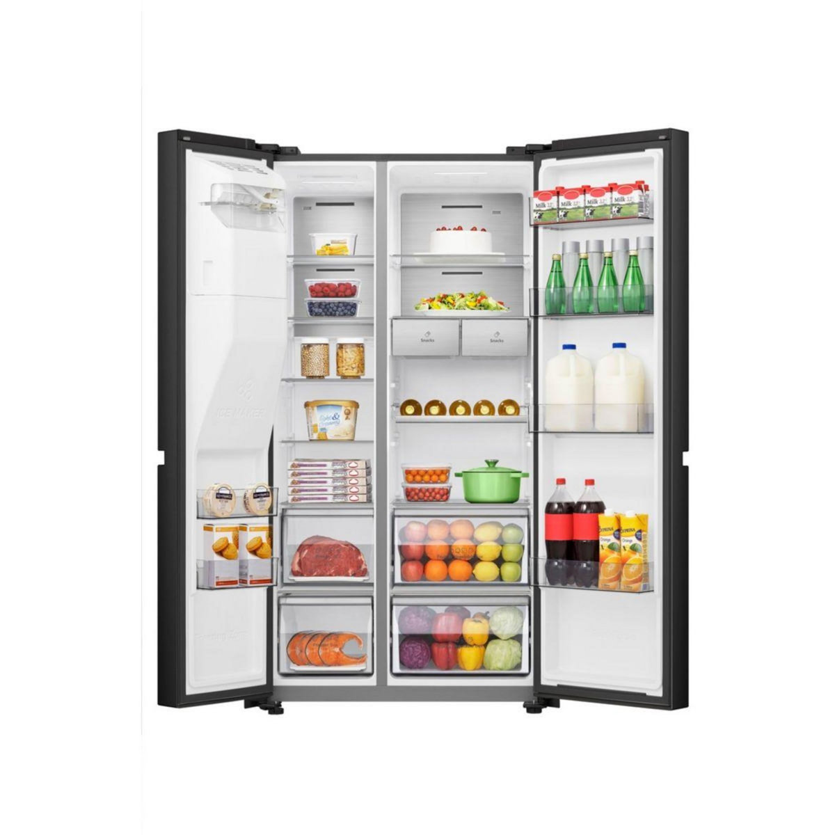 Hisense Réfrigérateur Américain RS818N4IFD