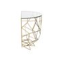 Voir la diapositive 3 : Paris Prix Console Design en Verre  Moza  90cm Or