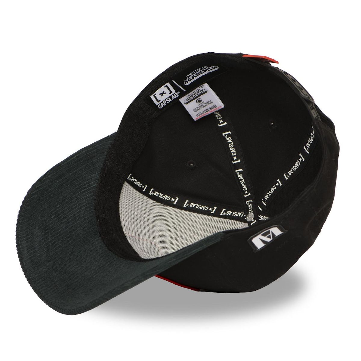 CAPSLAB Casquette trucker prenium semi curved Logo Bakugo